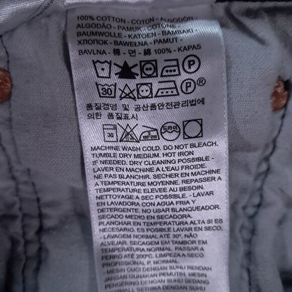 Levis 501 XX Jeans Men's 35x31, Tag 36x34 Black Button Fly Relaxed Straight Leg - Picture 12 of 14